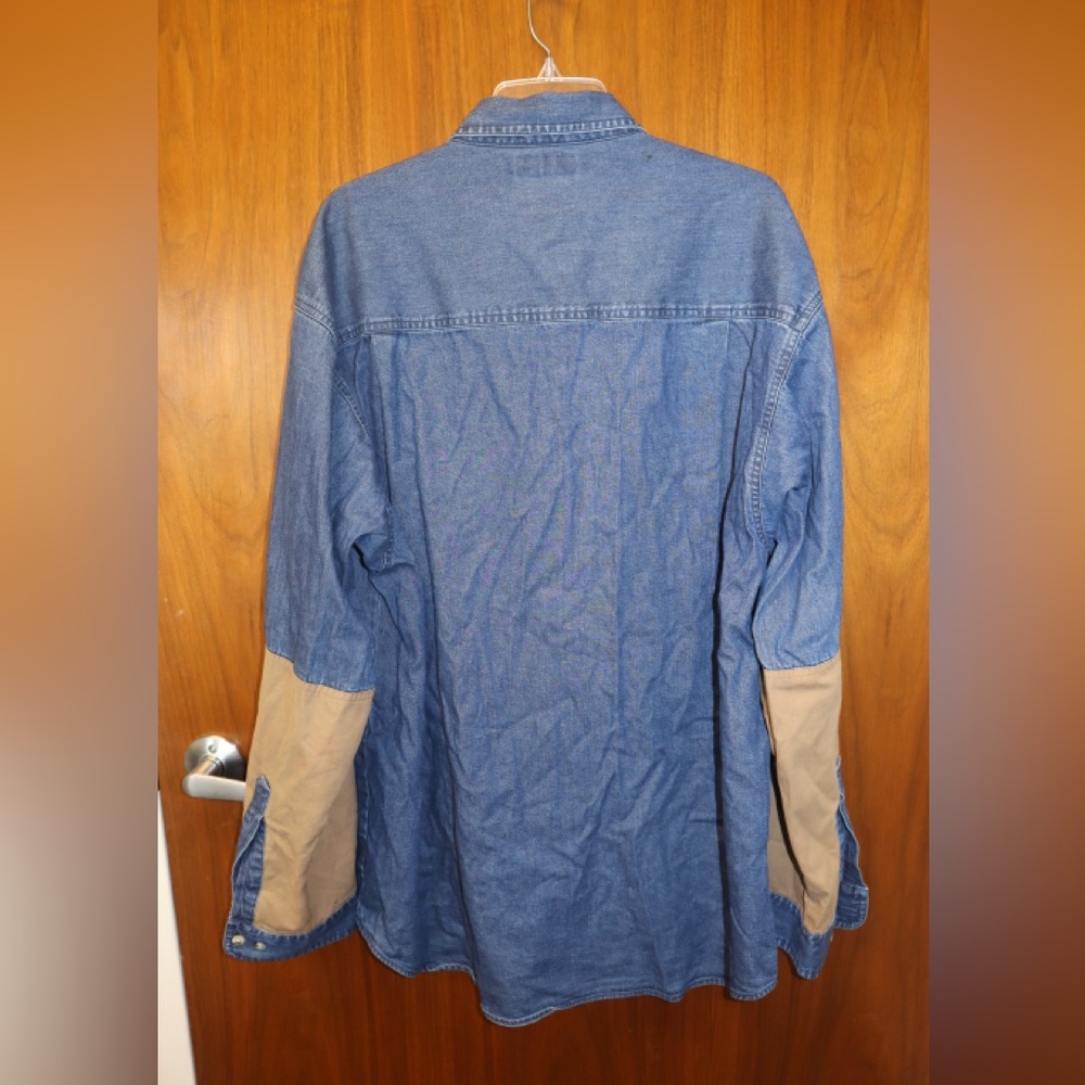 Columbia Blue Denim LSU Shirt - Picture 5 of 5